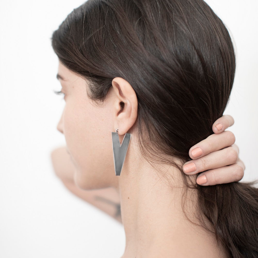 Aretes Persphone Plata