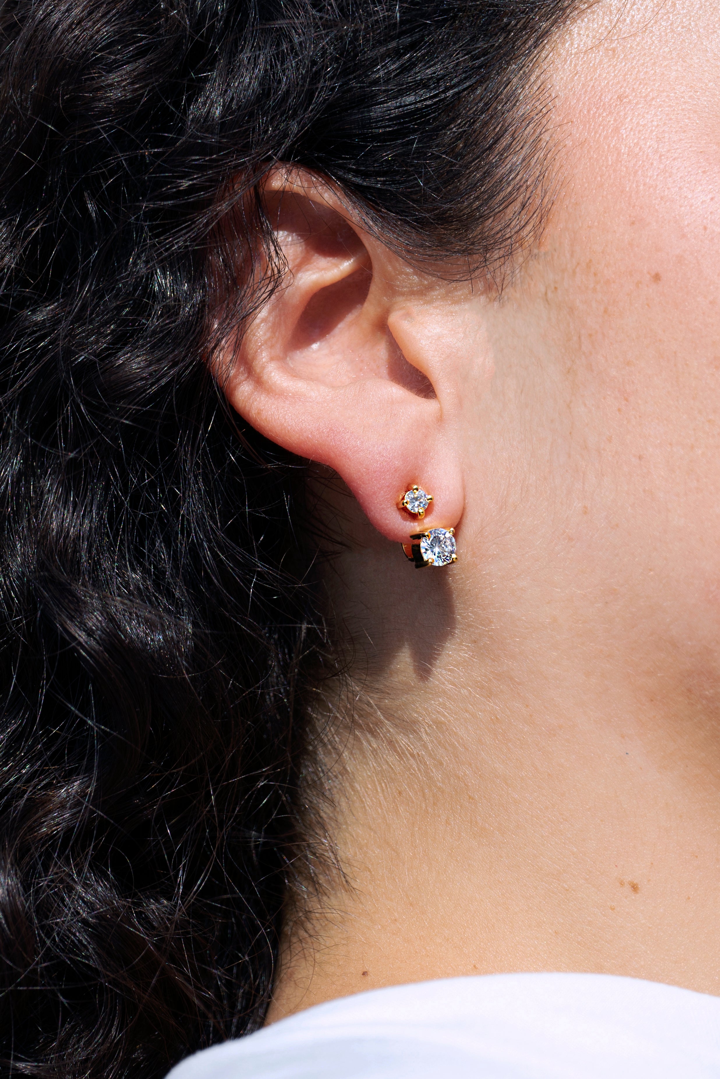 White Ear Jacket Silver