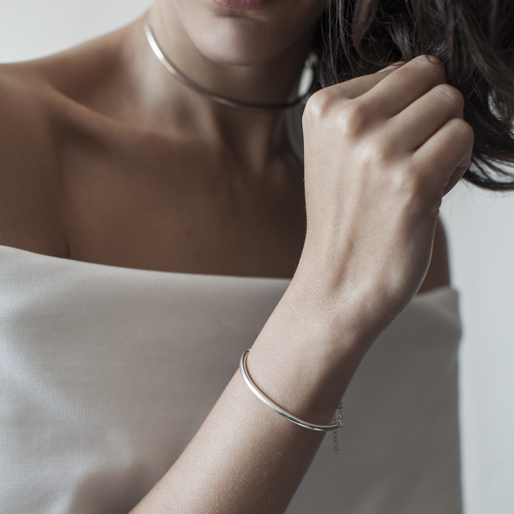 Sankuru Bracelet Silver