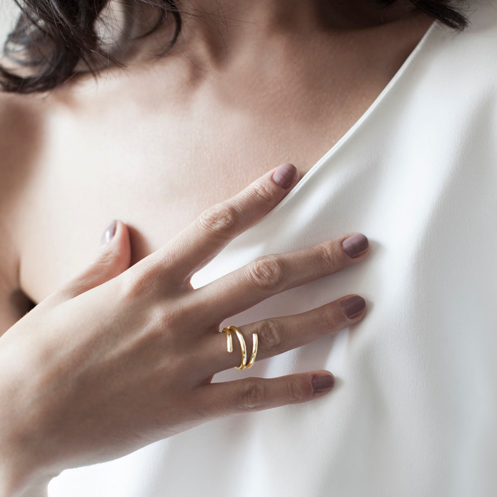 Spiral ring