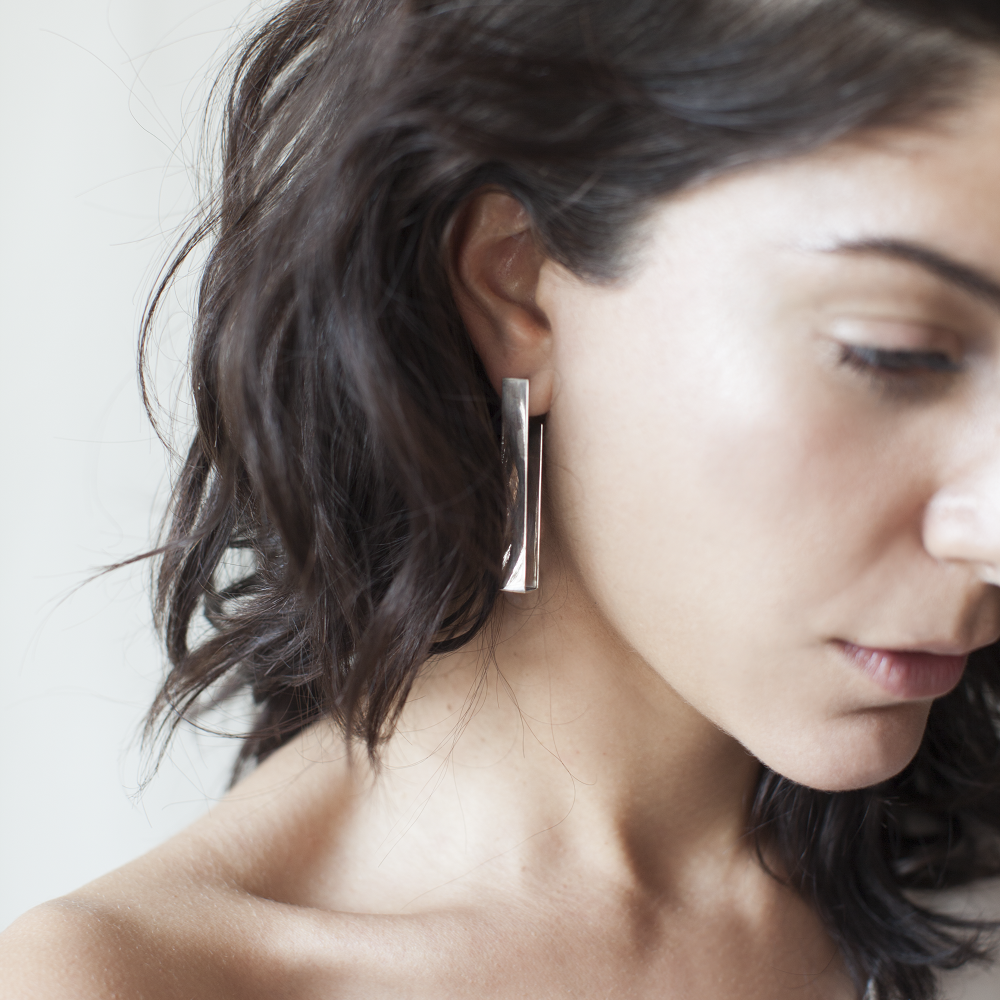 Aston Earrings Silver