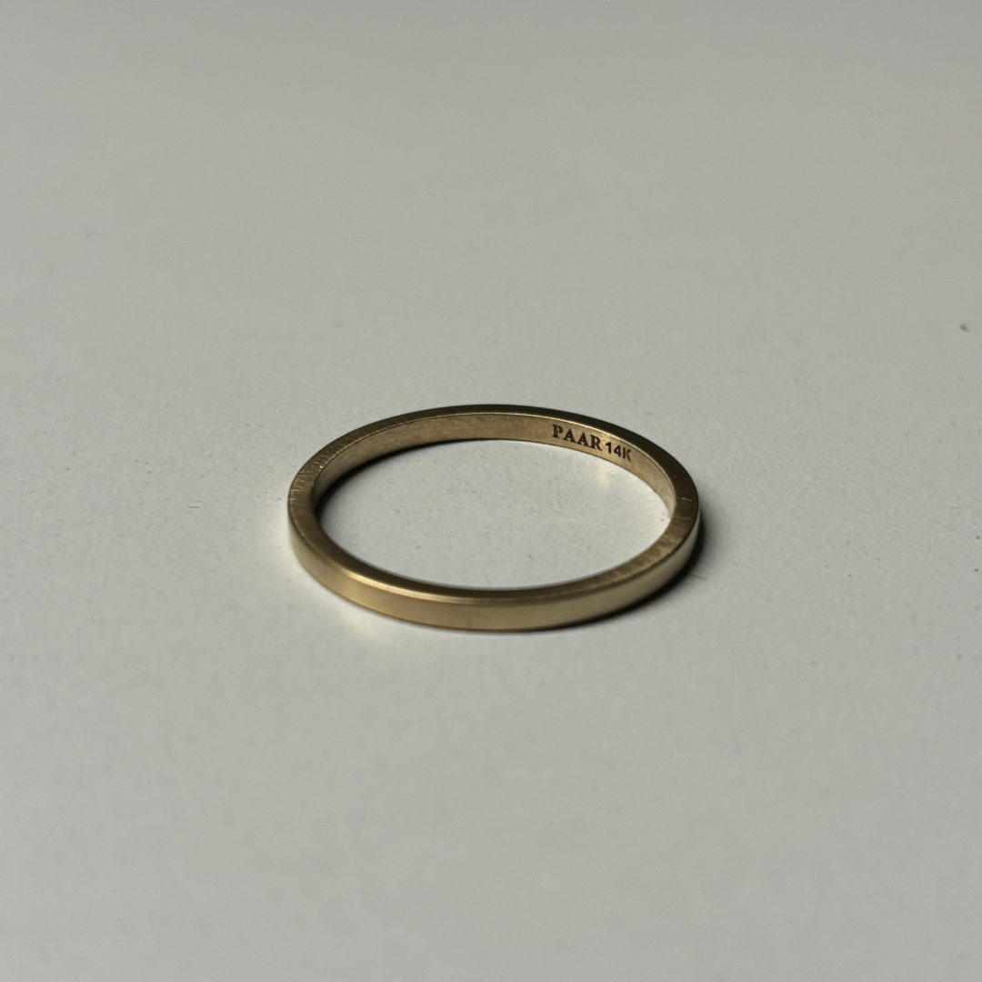 Achicar anillo de oro (sin gemas)