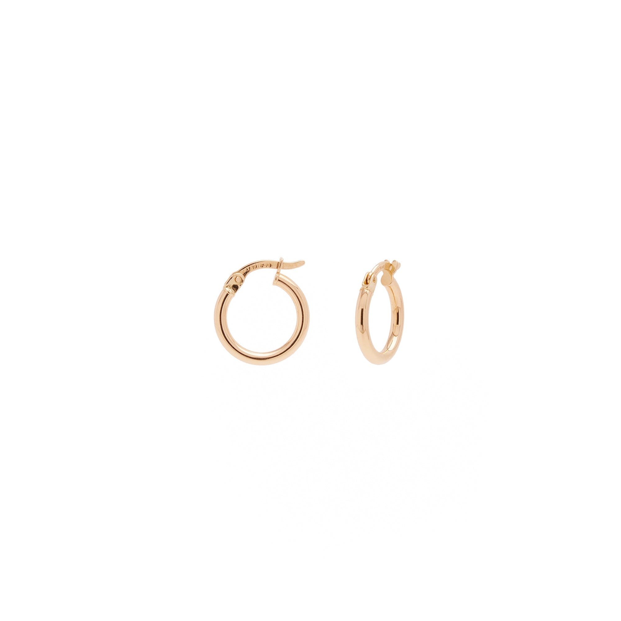 Arracadas Micro de Oro de 14k
