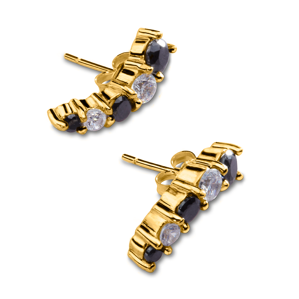 Black and White Adar Earcuff