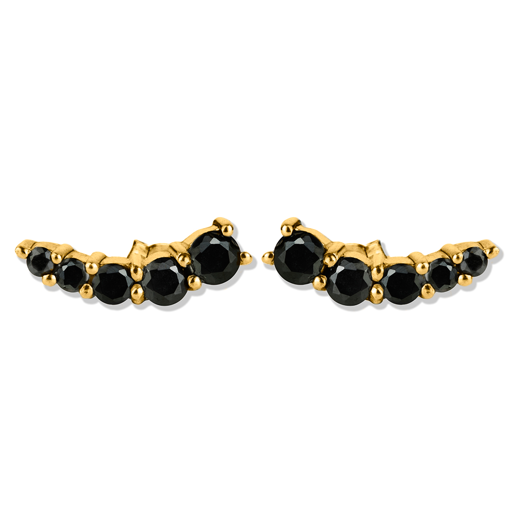 Black Adar Earcuff