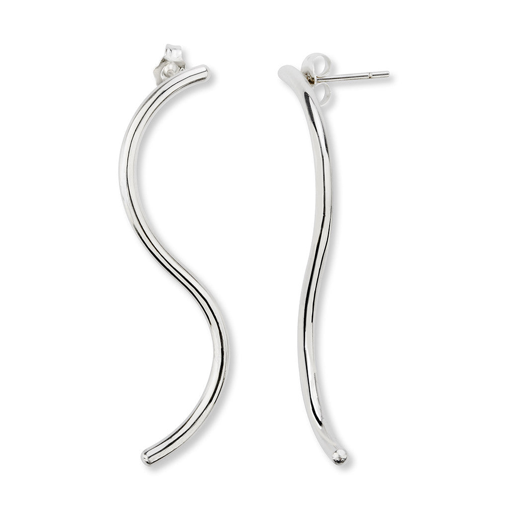 Orm Earrings Silver