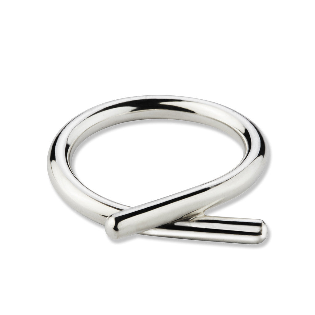 Spine Ring Silver
