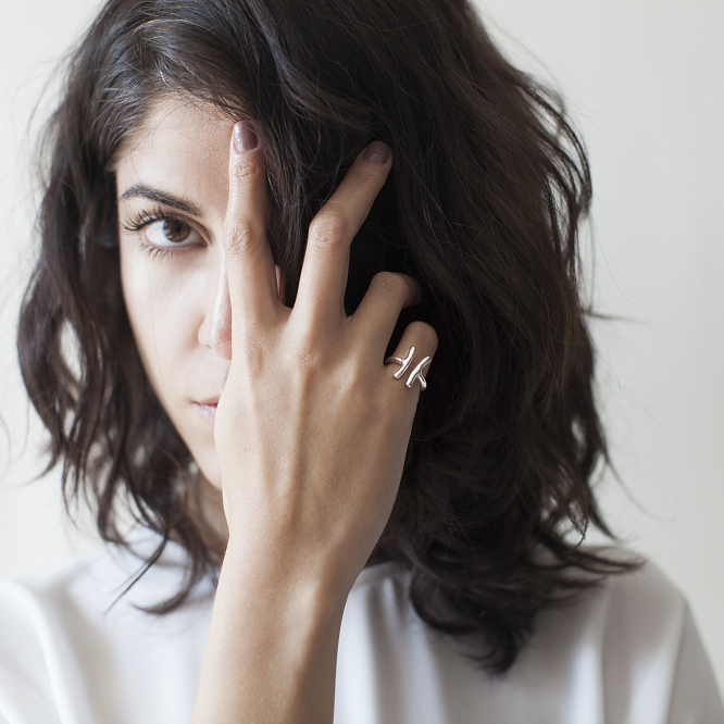 Caia Ring Silver