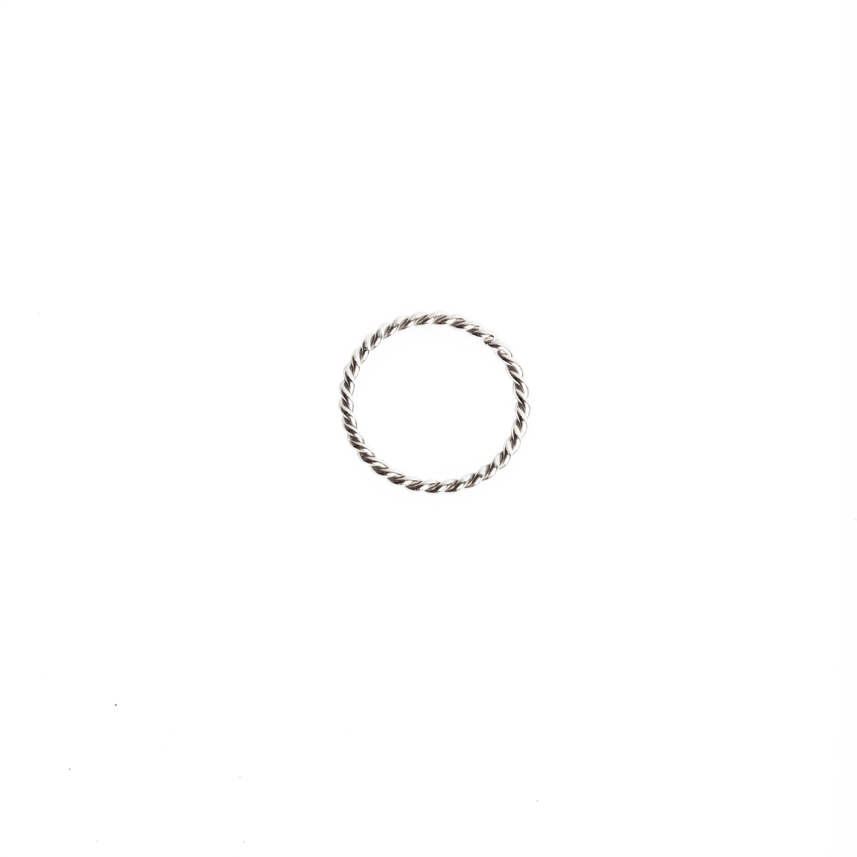 Sterling Silver Twisted Ring