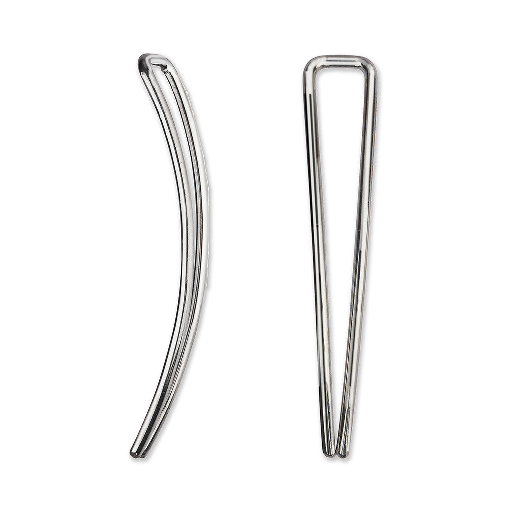 Linear Earcuff Silver