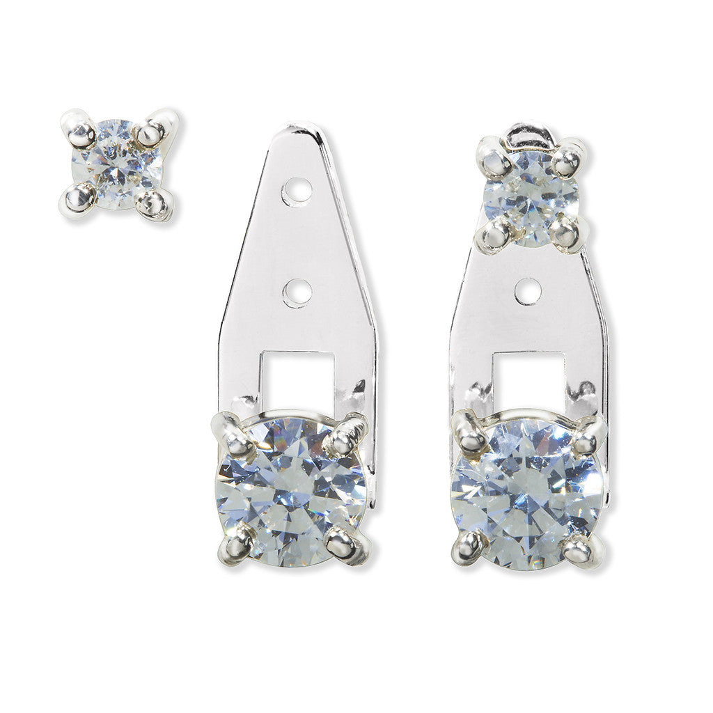 White Ear Jacket Silver