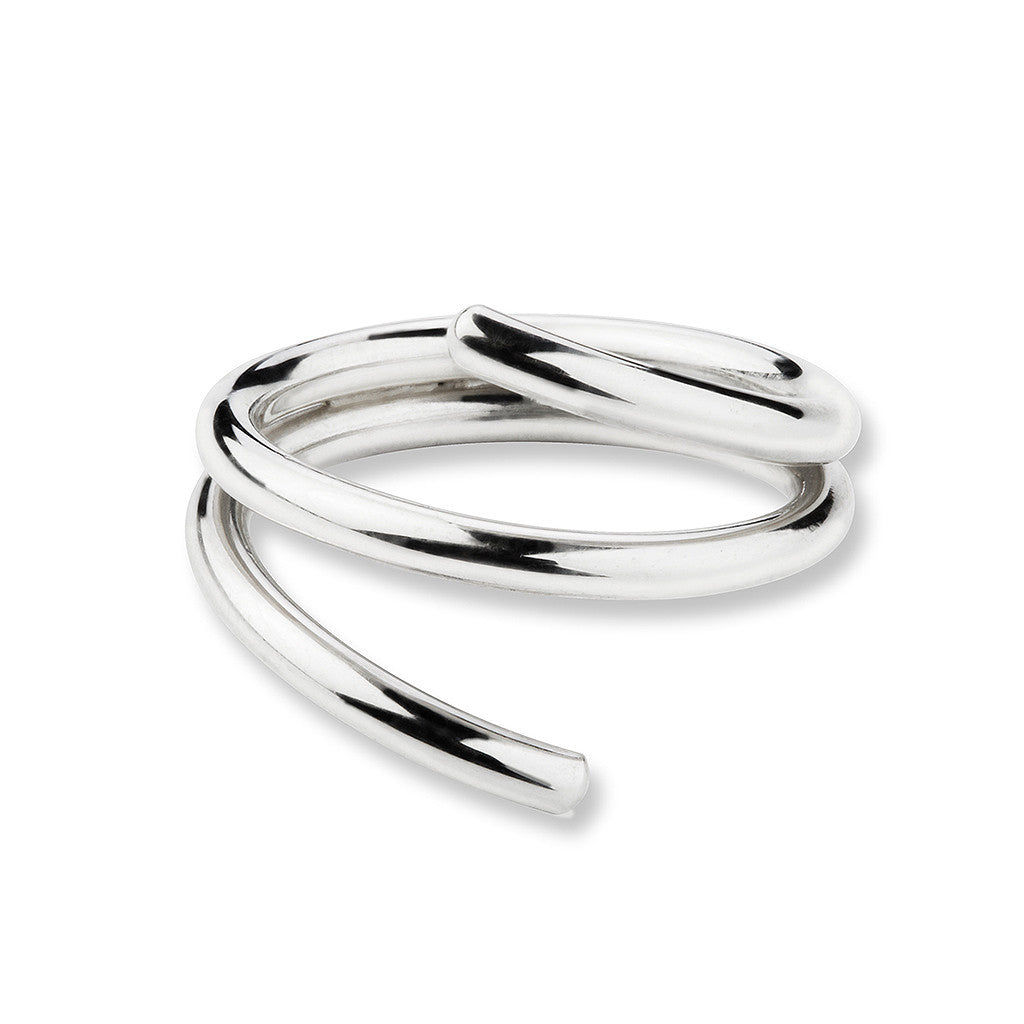 Spiral Ring Silver